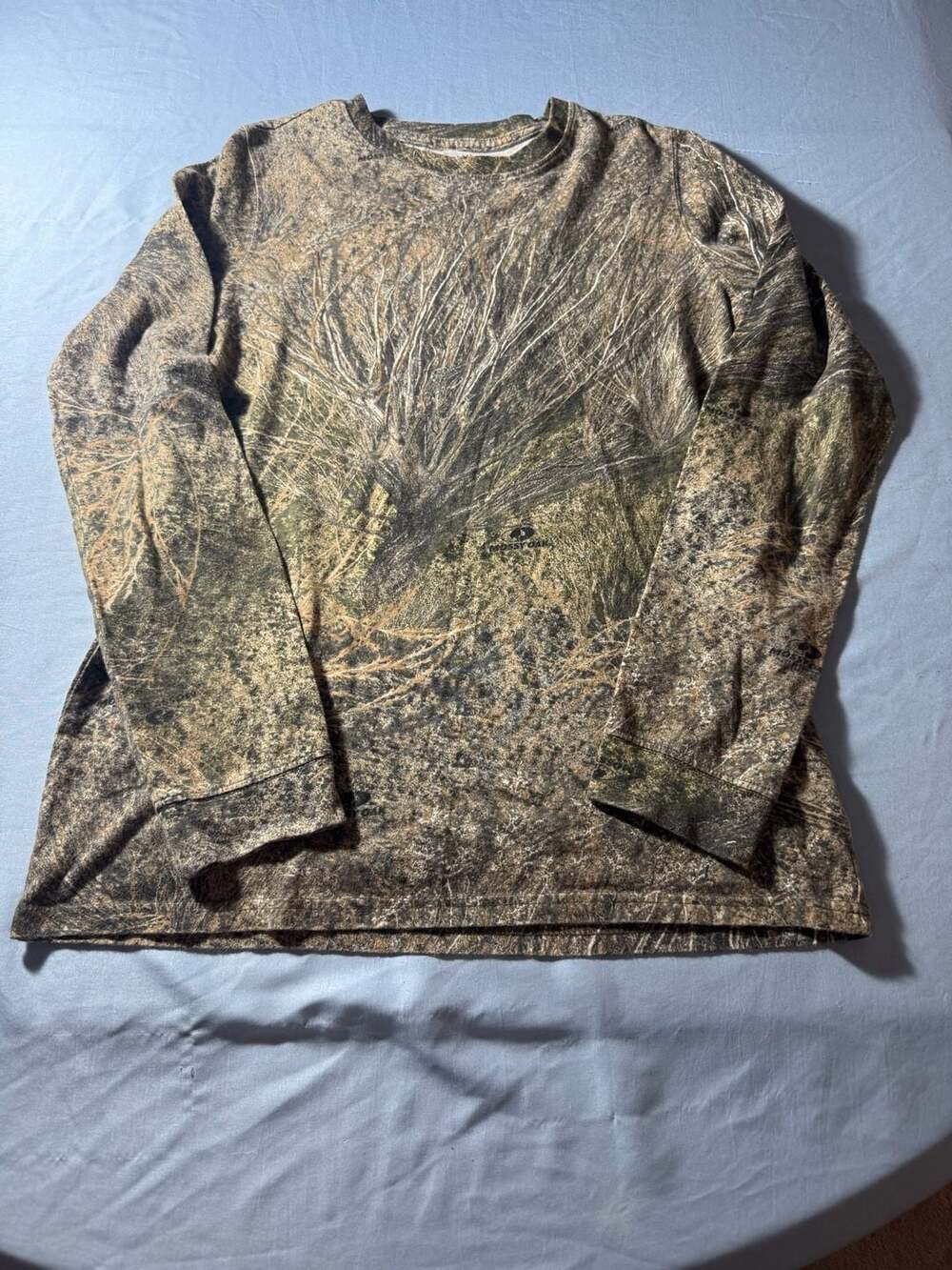Magellan Outdoors Men's Mossy Oak Long-sleeve T-shirt, XL, Camo Pattern